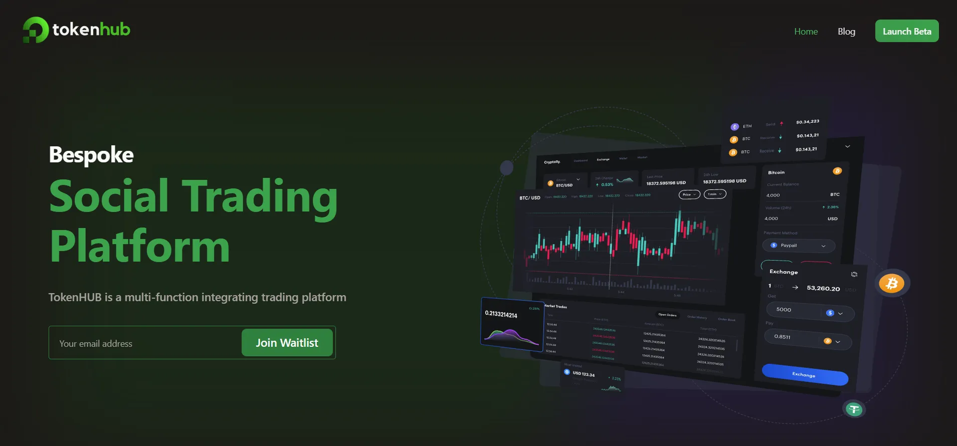 Introducing Tokenhub - Bespoke Trading Platform